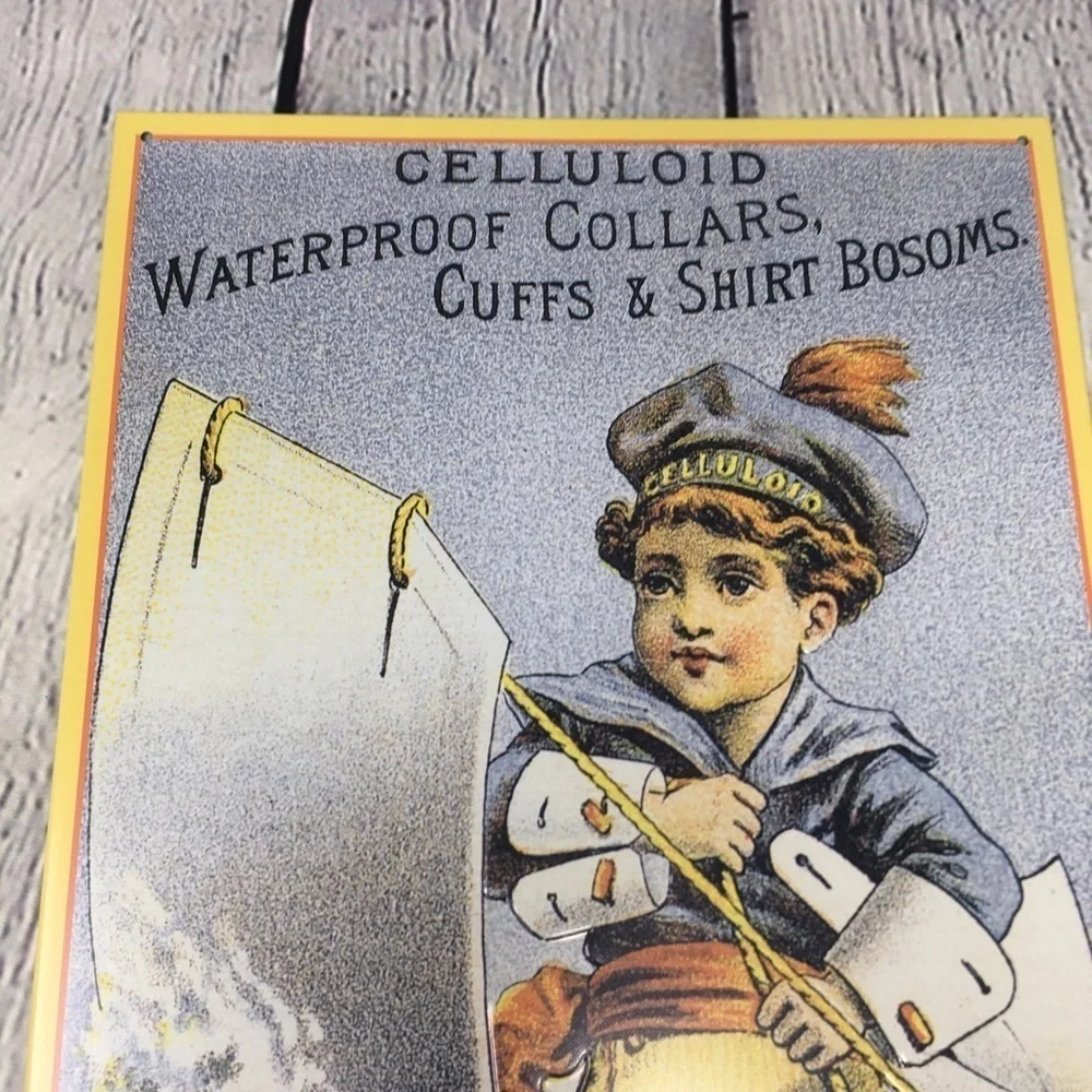 Retro Vintage Inspired Tin Sign Sailor Boy Tailor - Picture 3 of 6